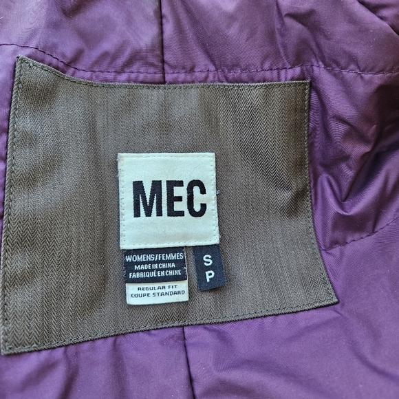 MEC Confidante Insulated Jacket brown size small - Picture 4 of 11